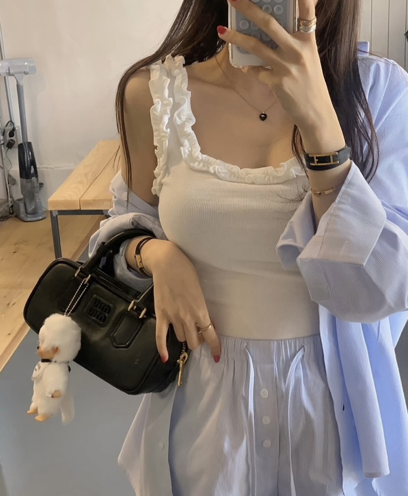 VIRKIN韓國直郵女裝新款人氣推薦職業26春夏熱賣吊帶背心VIRKIN吊帶/背心