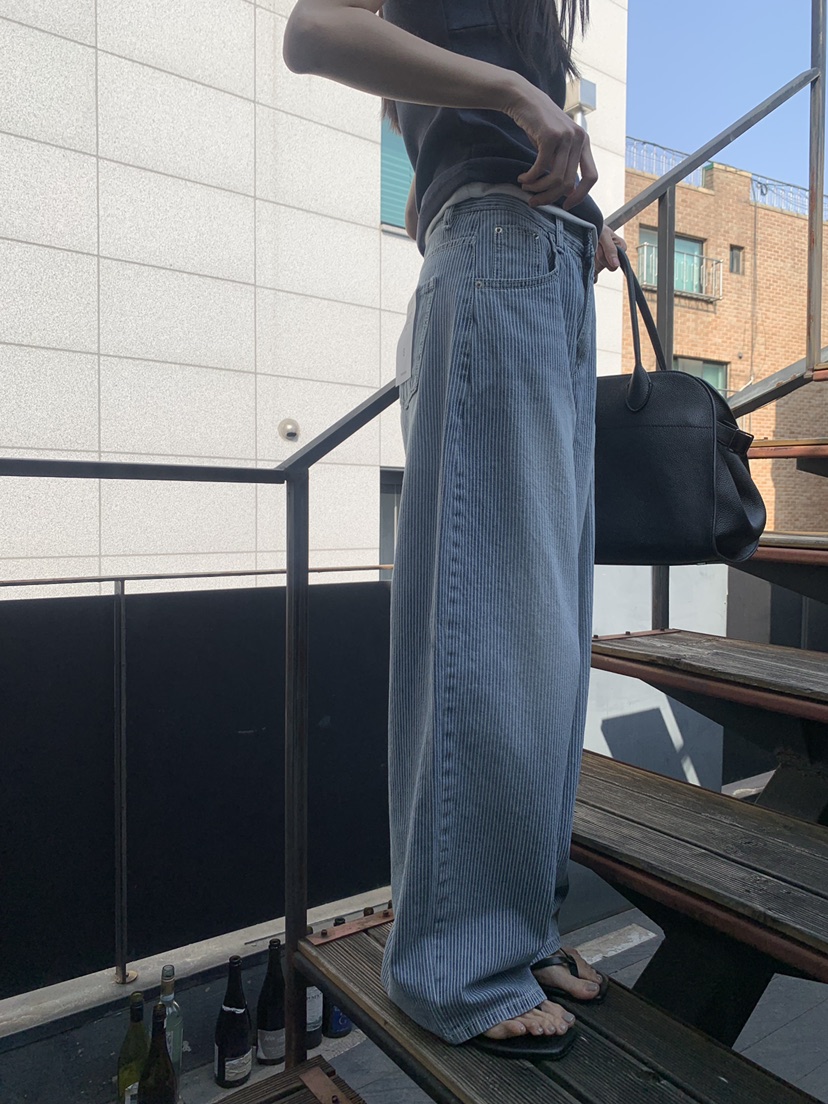 TRUE韓國代購女士新品26春夏人氣時尚休閑職業推薦牛仔褲TRUE牛仔褲