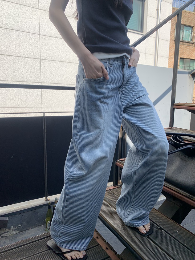 TRUE韓國代購女士新品26春夏人氣時尚休閑職業推薦牛仔褲TRUE牛仔褲