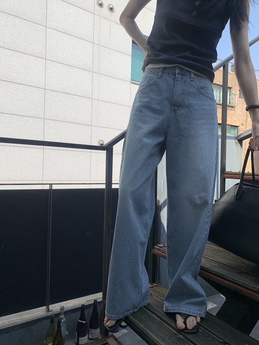 TRUE韓國代購女士新品26春夏人氣時尚休閑職業推薦牛仔褲TRUE牛仔褲