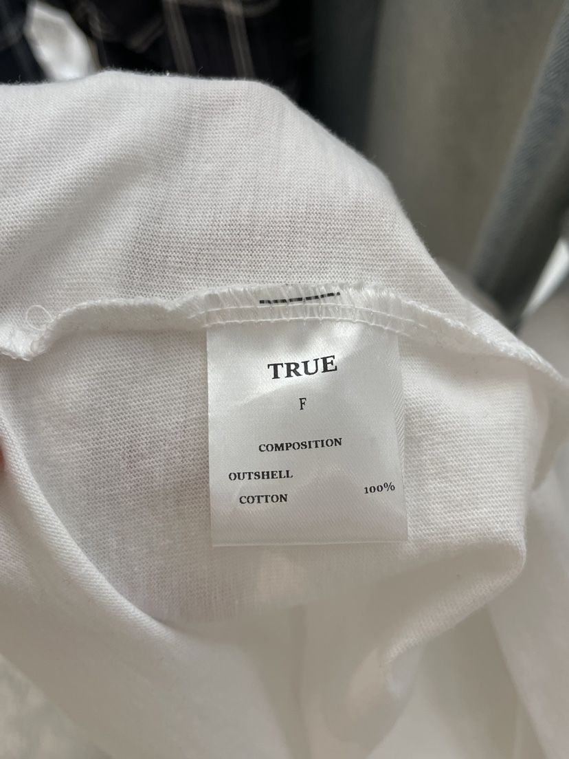 TRUE韓國東大門代購女裝新品26春夏時尚熱賣休閑職業人氣T恤TRUET恤