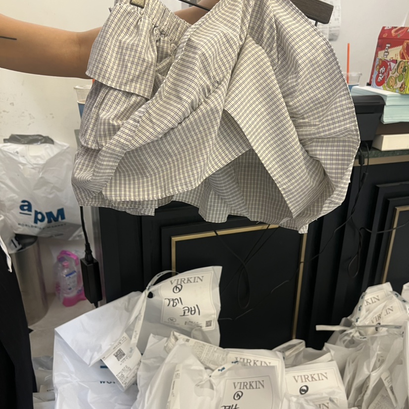 VIRKIN韓國直郵實拍女裝新款推薦26春夏熱賣人氣時尚短裙VIRKIN短裙