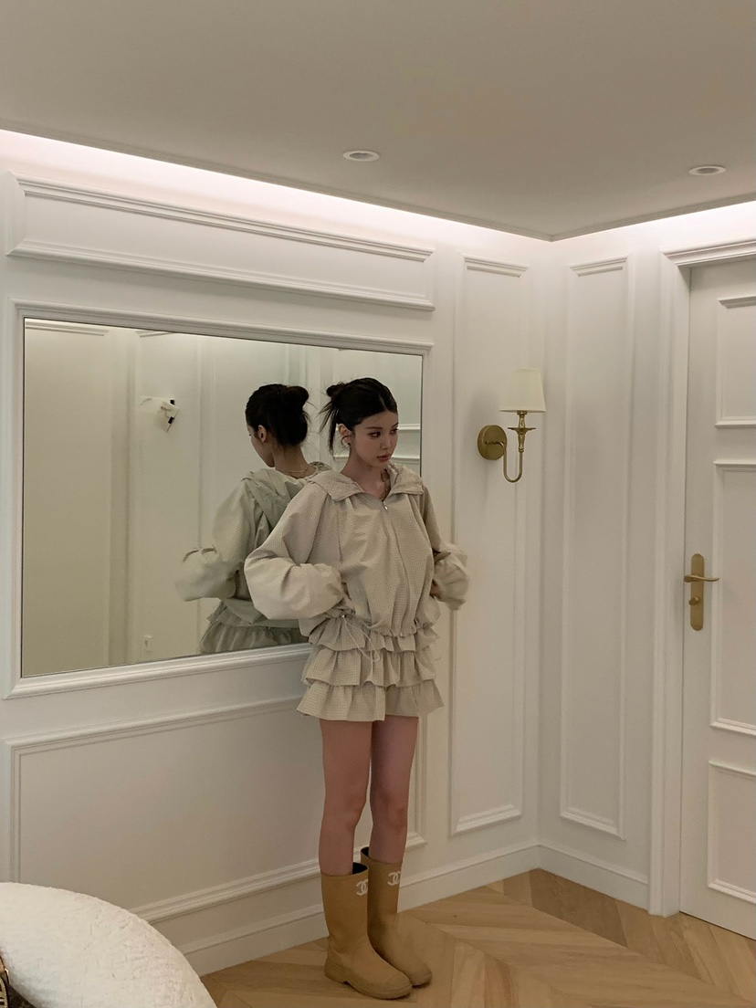 VIRKIN韓國直郵實拍女裝新款推薦26春夏熱賣人氣時尚短裙VIRKIN短裙