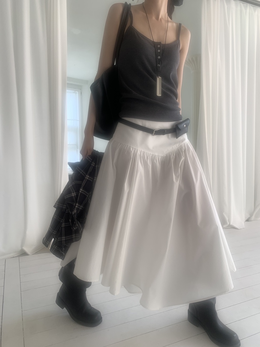 TRUE韓國東大門代購女士新品推薦熱賣26春夏人氣時尚長裙TRUE長裙