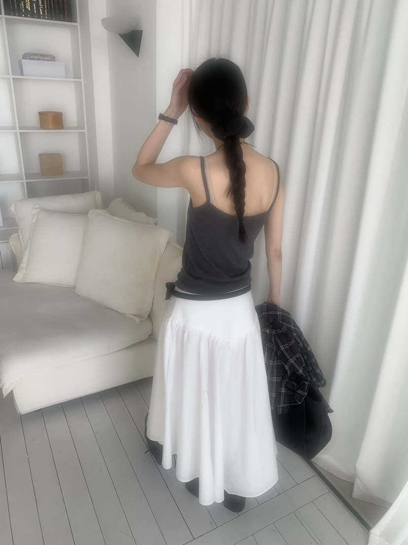 TRUE韓國東大門代購女士新品推薦熱賣26春夏人氣時尚長裙TRUE長裙