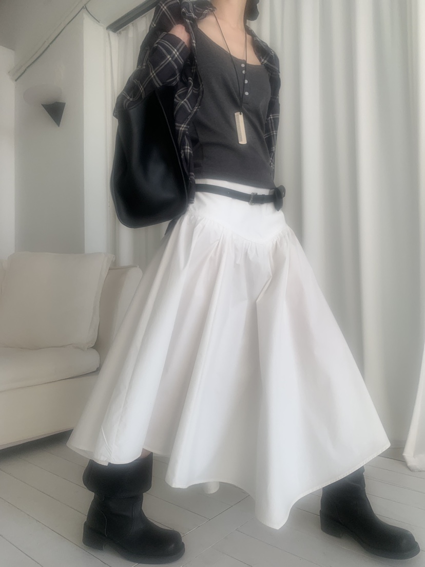 TRUE韓國東大門代購女士新品推薦熱賣26春夏人氣時尚長裙TRUE長裙