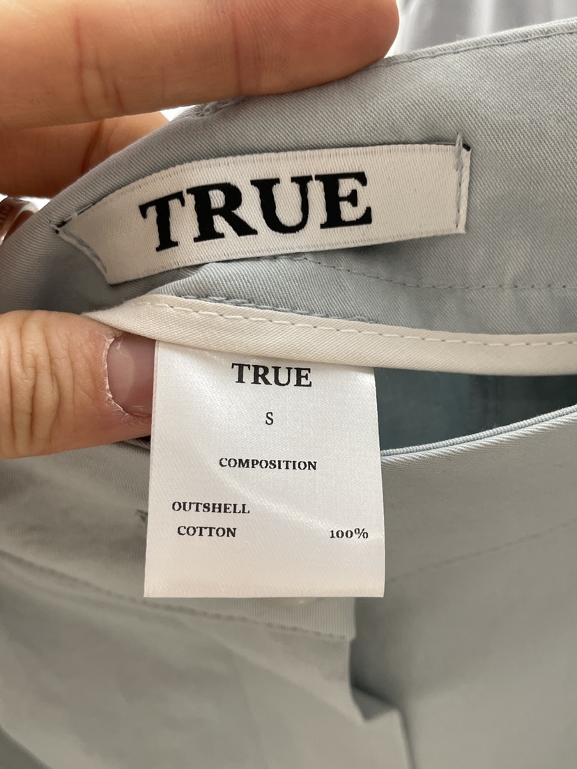 TRUE韓國東大門直郵女裝新品休閑職業推薦時尚休閑褲棉布TRUE休閑褲