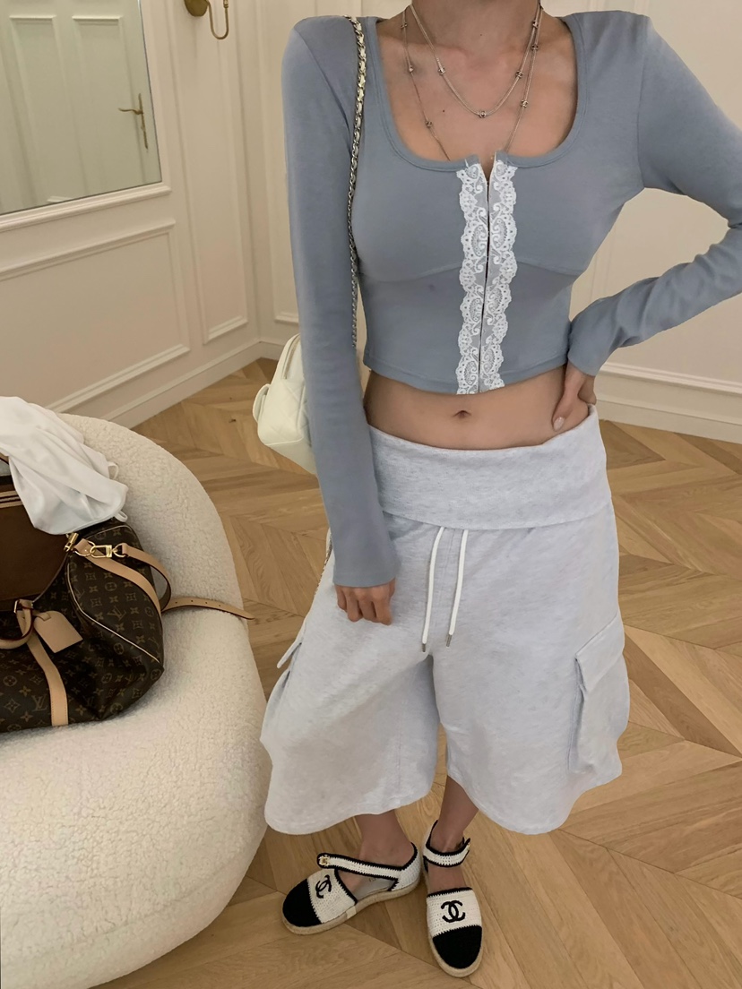 VIRKIN韓國東大門代購女士新品休閑職業推薦人氣短褲工裝褲VIRKIN短褲