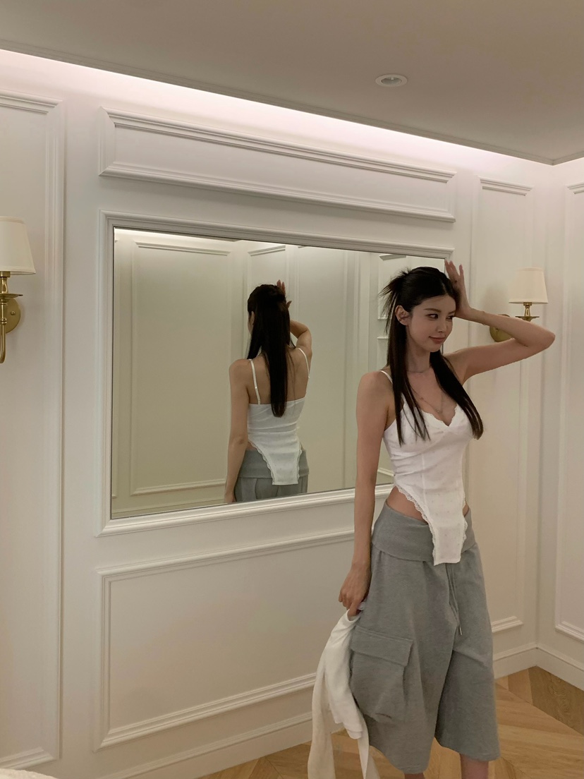 VIRKIN韓國東大門代購女士新品休閑職業推薦人氣短褲工裝褲VIRKIN短褲