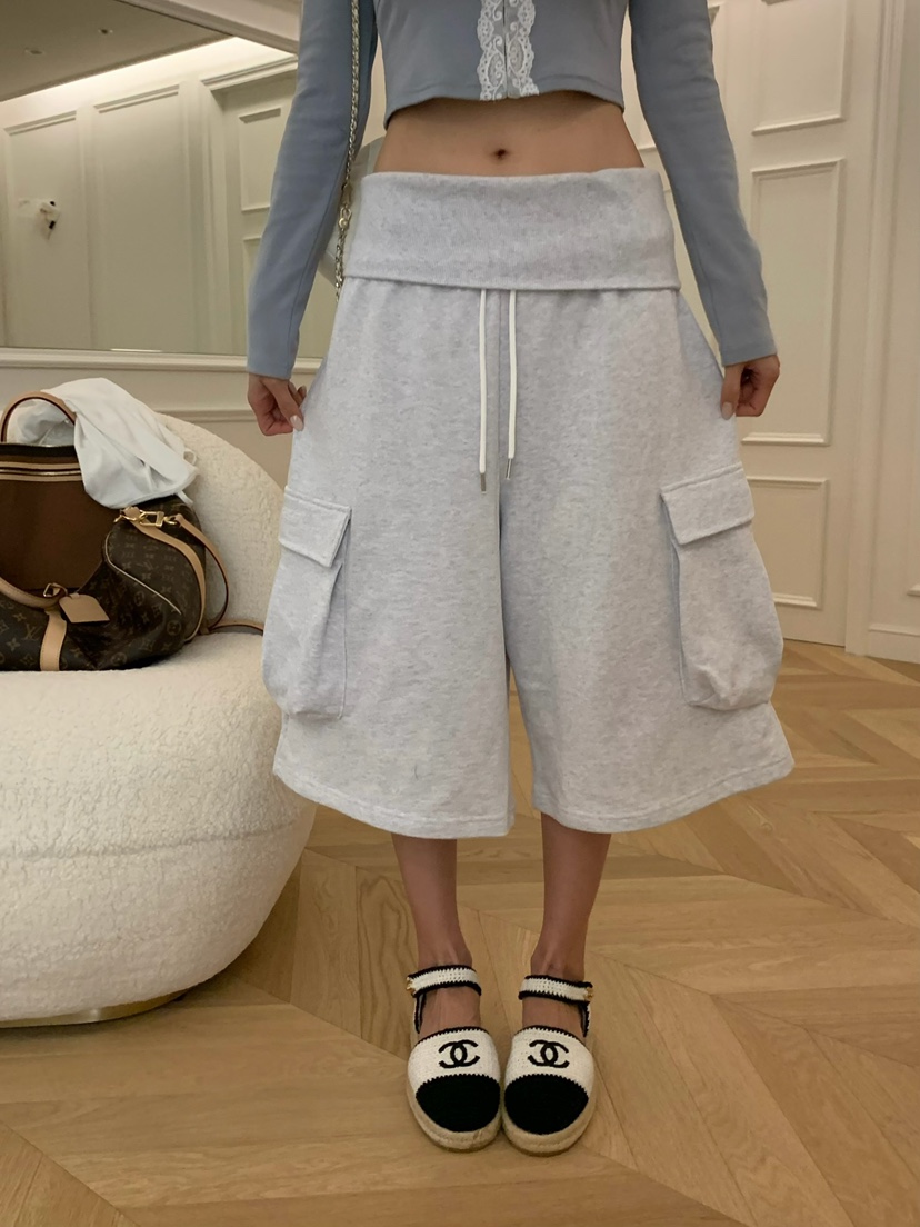 VIRKIN韓國東大門代購女士新品休閑職業推薦人氣短褲工裝褲VIRKIN短褲圖色4