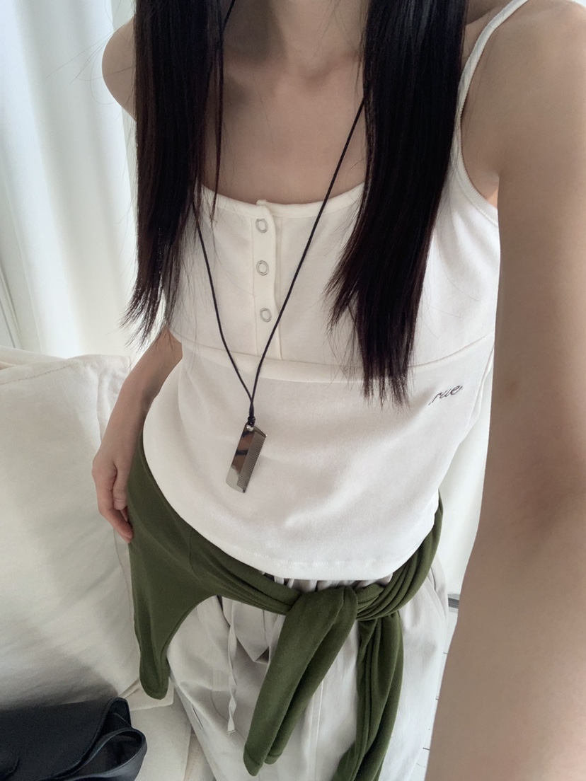 TRUE韓國東大門直郵女士新品時尚人氣熱賣26春夏吊帶背心TRUE吊帶/背心