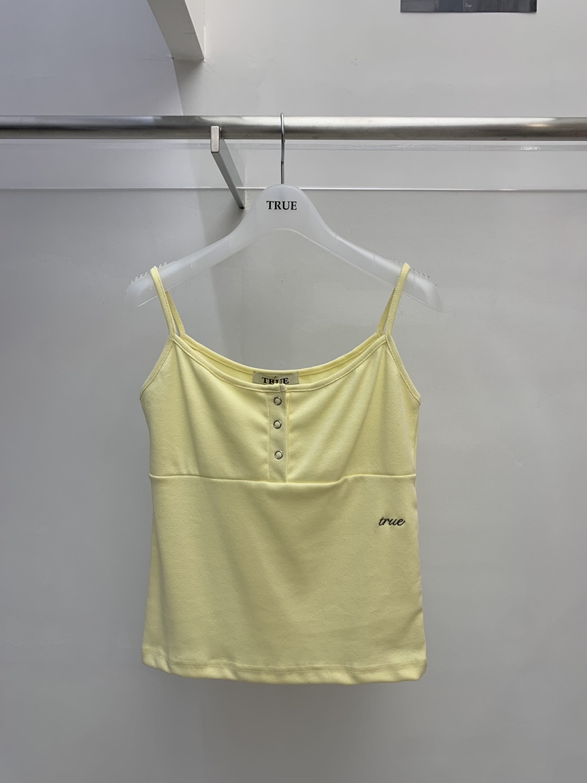 TRUE韓國東大門直郵女士新品時尚人氣熱賣26春夏吊帶背心TRUE吊帶/背心圖色2