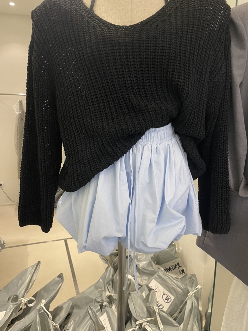 NOB韓國直郵實拍女士新品休閑熱賣職業人氣時尚推薦26春夏短裙NOB短裙圖色3