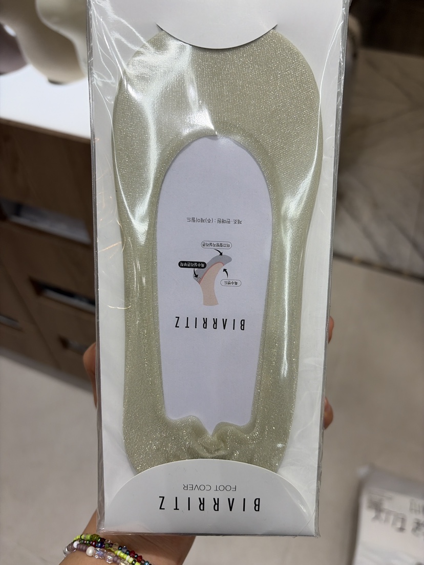 BIARRITZ韓國直郵實拍女裝新款26春夏人氣休閑推薦襪子透明BIARRITZ襪子圖色1