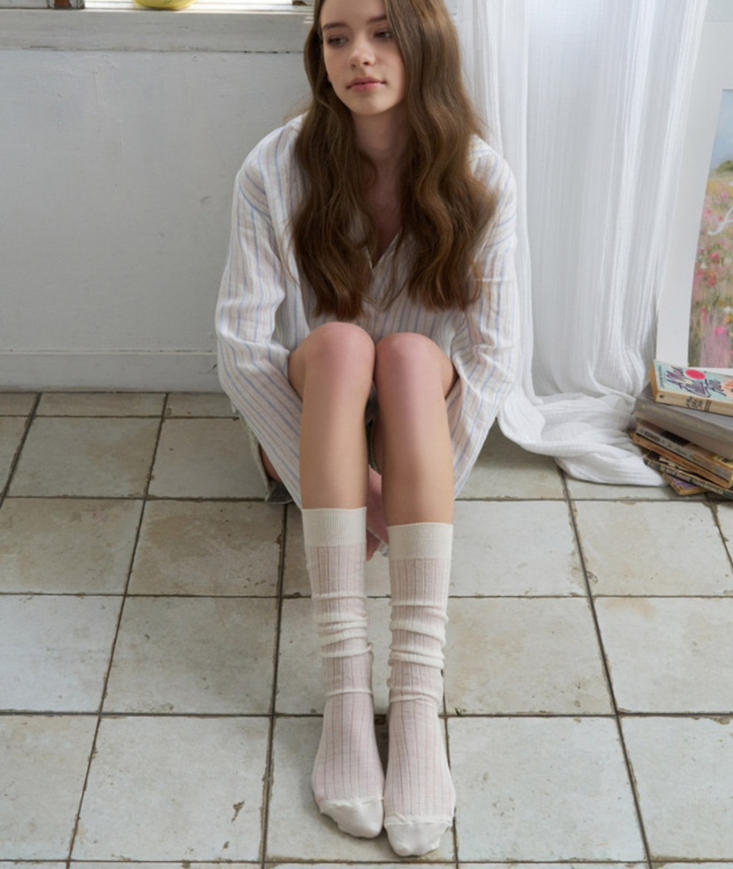 BIARRITZ韓國代購女裝新品推薦時尚職業人氣襪子美利奴羊毛BIARRITZ襪子