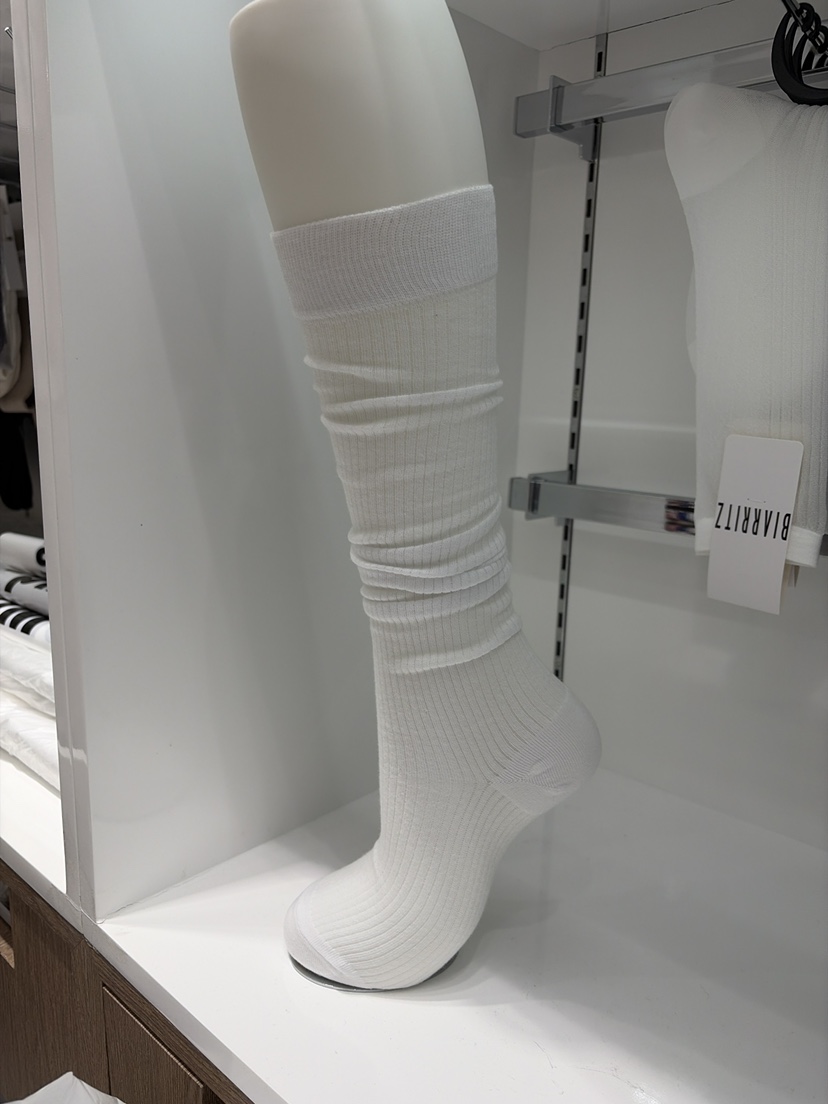 BIARRITZ韓國直郵女士新款時尚熱賣26春夏人氣襪子透視蕾絲BIARRITZ襪子圖色1