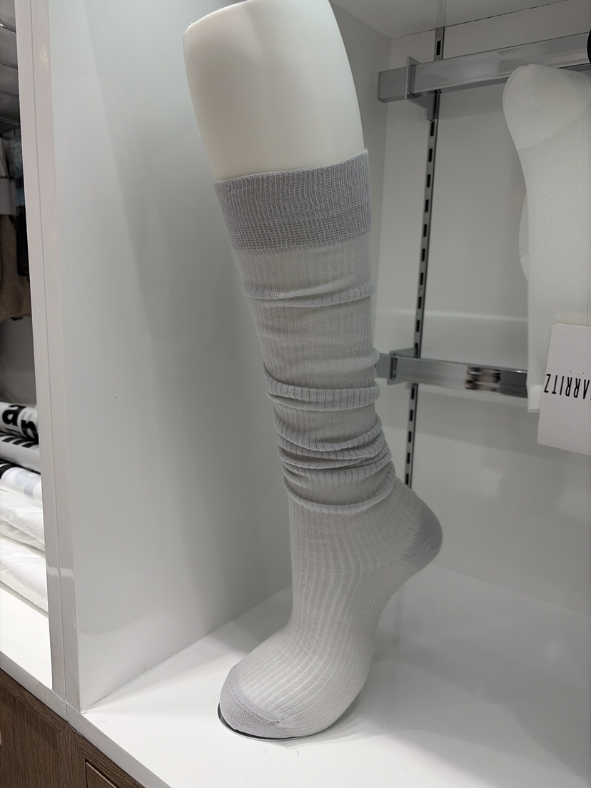 BIARRITZ韓國直郵女士新款時尚熱賣26春夏人氣襪子透視蕾絲BIARRITZ襪子圖色2