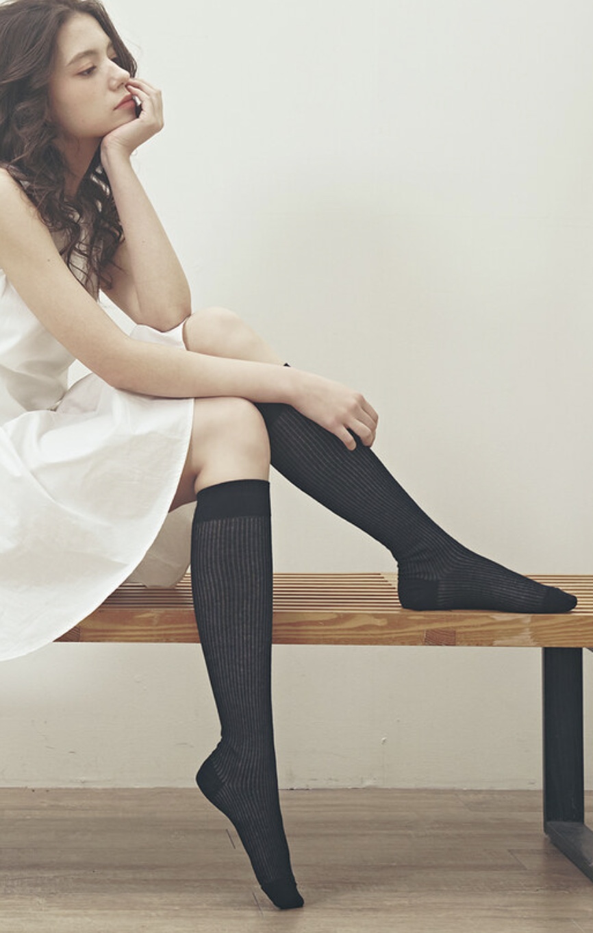 BIARRITZ韓國直郵女士新款時尚熱賣26春夏人氣襪子透視蕾絲BIARRITZ襪子圖色3