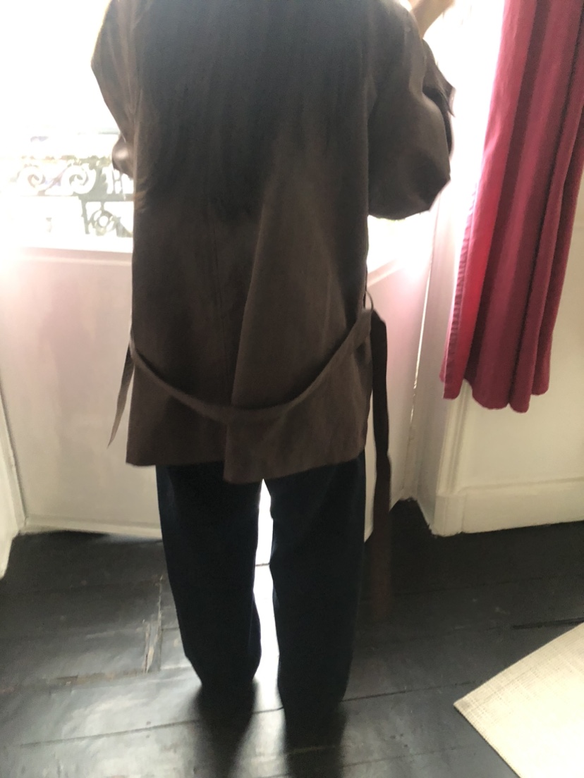 NOPROBLEM韓國直郵實拍女士新品時尚推薦職業夾克含腰帶高領NOPROBLEM夾克