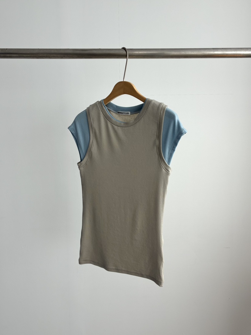 ROMANTICIZE韓國代購女士新品26春夏推薦休閑人氣職業T恤ROMANTICIZET恤圖色1