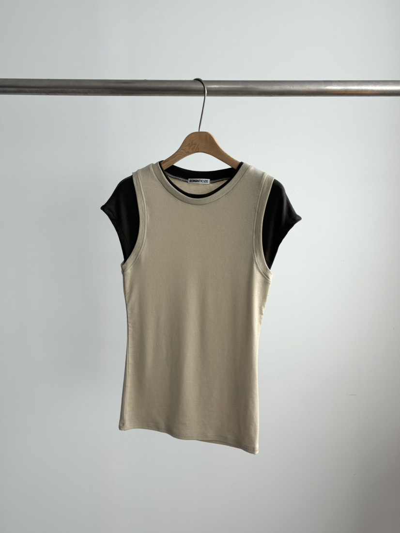 ROMANTICIZE韓國代購女士新品26春夏推薦休閑人氣職業T恤ROMANTICIZET恤圖色3