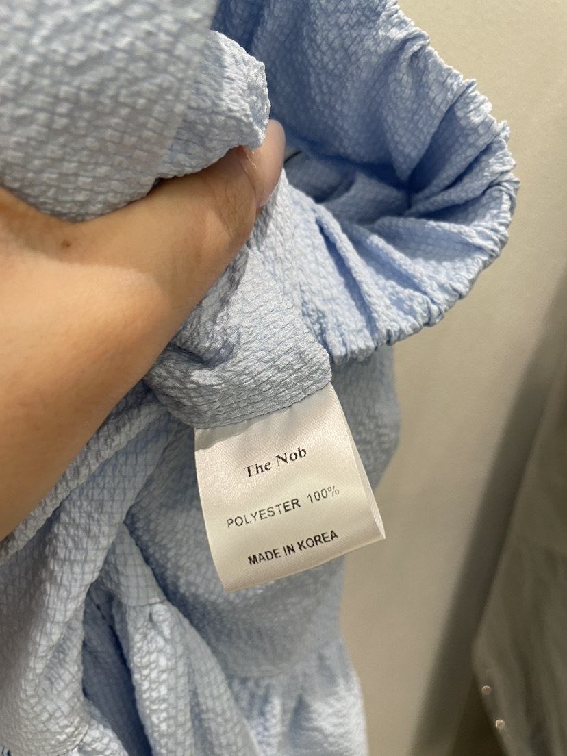 NOB韓國直郵女裝新款推薦熱賣時尚人氣職業26春夏休閑長裙NOB長裙