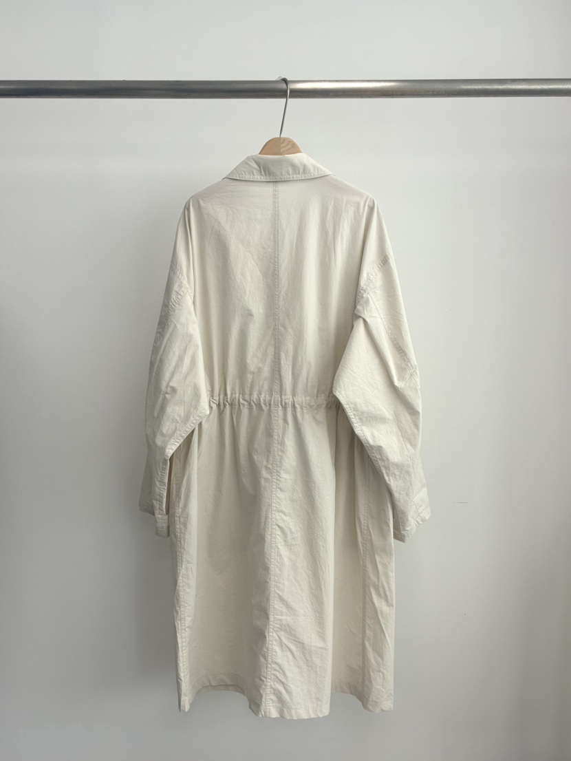 ROMANTICIZE韓國代購女士新品時尚職業熱賣長款風衣柔軟棉質ROMANTICIZE長款風衣