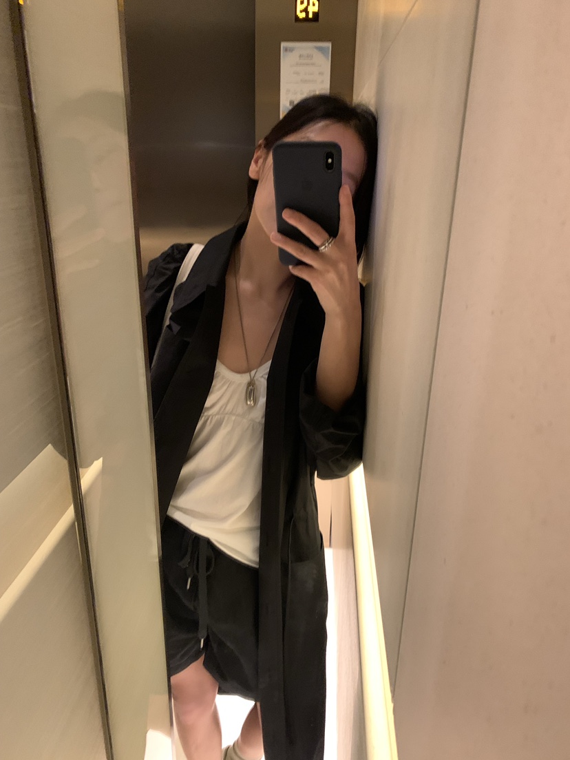 ROMANTICIZE韓國代購女士新品時尚職業熱賣長款風衣柔軟棉質ROMANTICIZE長款風衣