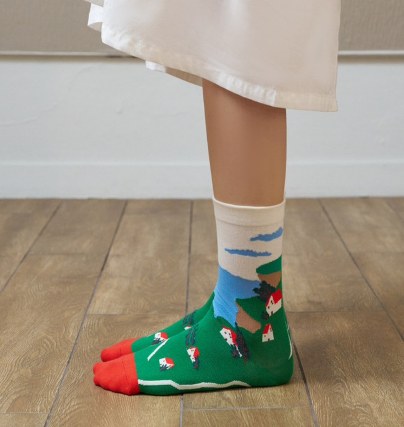 BIARRITZ韓國代購女士新品時尚熱賣人氣休閑26春夏職業襪子BIARRITZ襪子