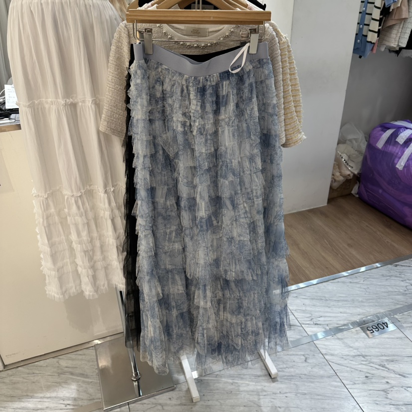 ABLESTUDIO韓國代購女裝新款推薦休閑26春夏熱賣時尚長裙ABLESTUDIO長裙圖色2