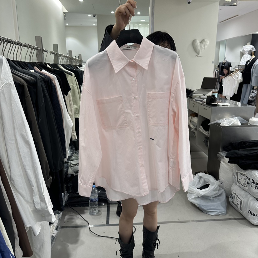 DIARRA韓國東大門直郵女裝新款休閑時尚熱賣人氣襯衫蕾絲衫DIARRA襯衫/蕾絲衫圖色2