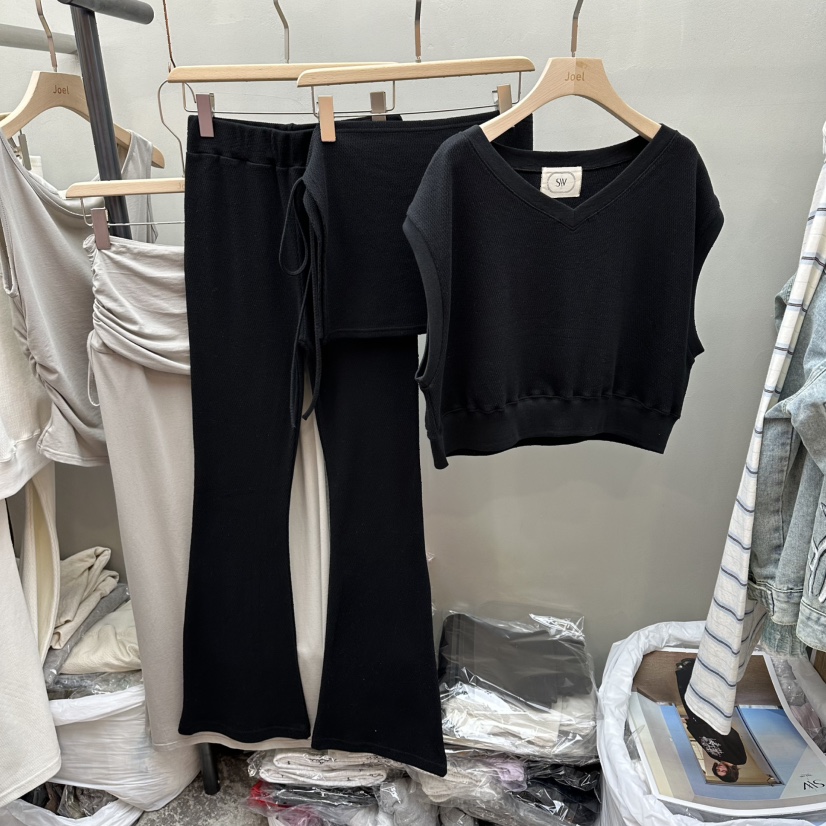 STICK WITH韓國直郵女裝新款熱賣推薦人氣套裝兩件套套裝STICK WITH套裝圖色3