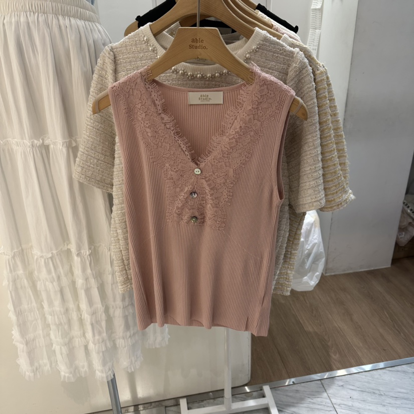 ABLESTUDIO韓國代購女裝新品推薦26春夏休閑人氣吊帶背心ABLESTUDIO吊帶/背心圖色4