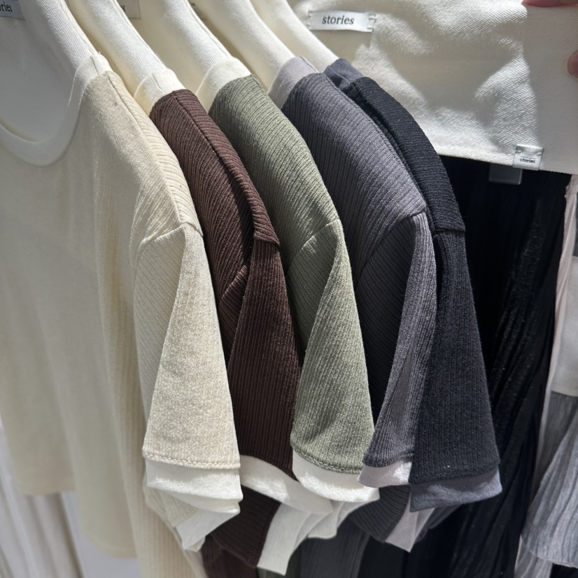 STORIES韓國東大門直郵女士新款時尚熱賣推薦職業26春夏針織衫STORIES針織衫