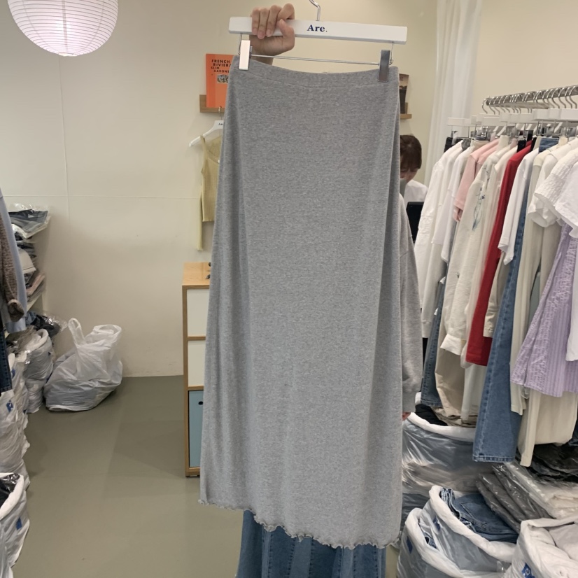 ARE韓國直郵女裝新款26春夏推薦休閑人氣時尚熱賣職業長裙ARE YOU/ARE長裙圖色1