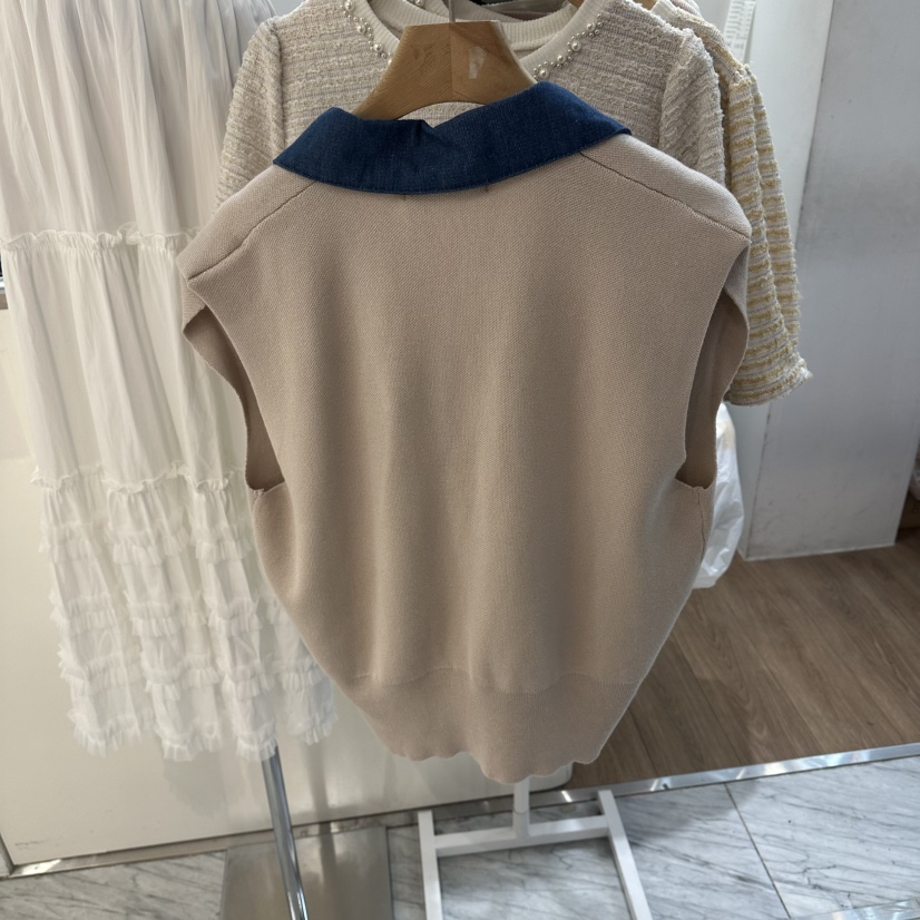 ABLESTUDIO韓國東大門代購女士新品休閑熱賣人氣26春夏馬甲ABLESTUDIO馬甲