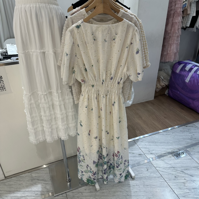 ABLESTUDIO韓國直郵女裝新款職業熱賣推薦時尚休閑連衣裙棉ABLESTUDIO連衣裙