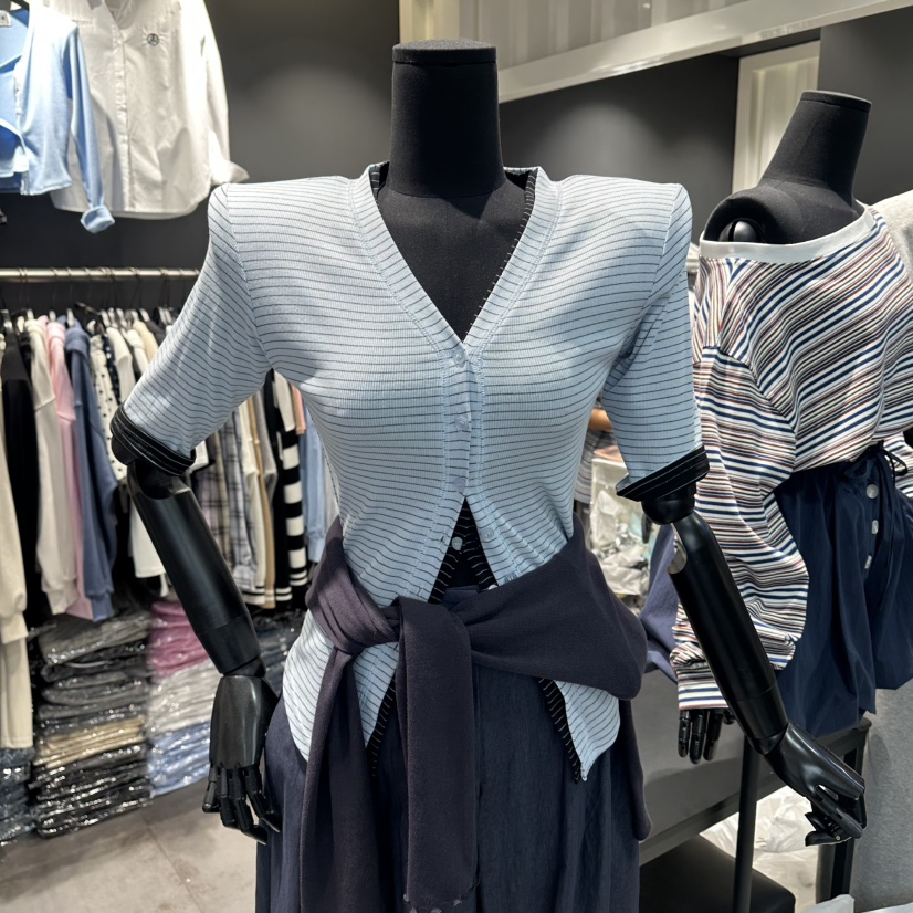 STAR-L韓國代購女士新品推薦休閑時尚職業熱賣26春夏T恤STAR-LT恤圖色3