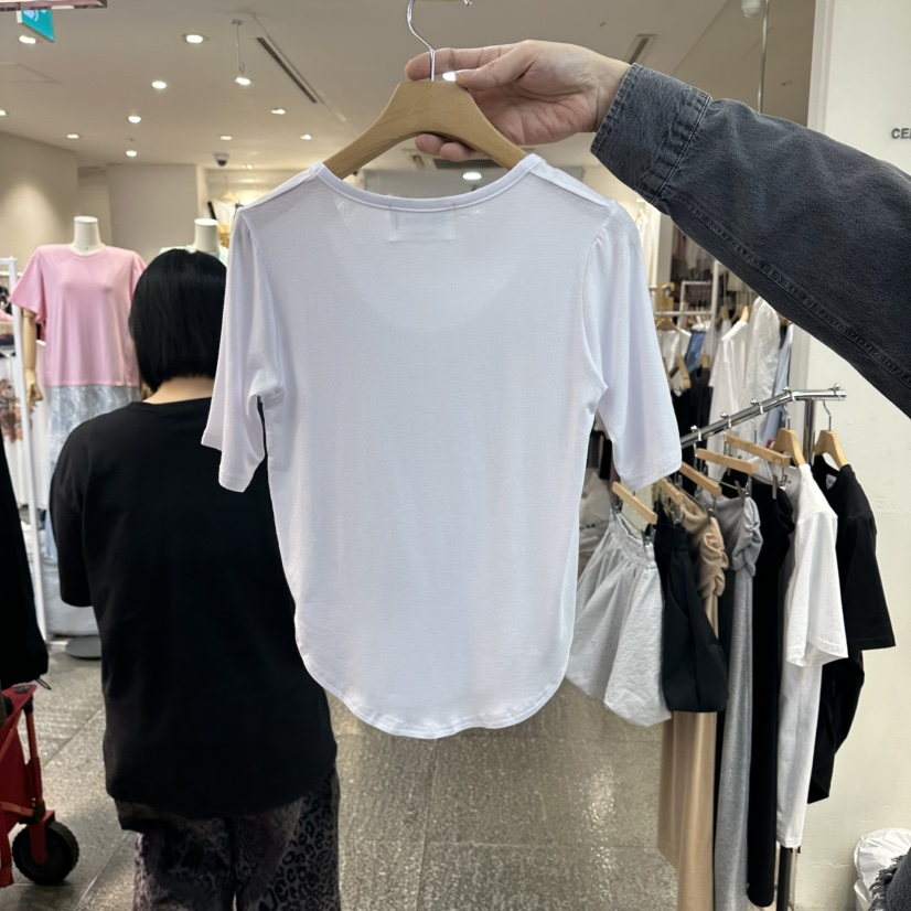 CELINA韓國直郵女裝新品職業26春夏休閑人氣推薦時尚熱賣T恤CELI_NAT恤