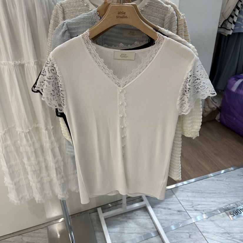 ABLESTUDIO韓國東大門直郵女士新品人氣時尚熱賣26春夏針織衫ABLESTUDIO針織衫圖色1