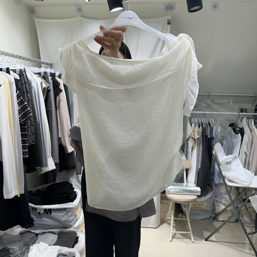 OWNS韓國直郵實拍女士新品人氣時尚熱賣職業26春夏襯衫蕾絲衫OWNS HAUS襯衫/蕾絲衫