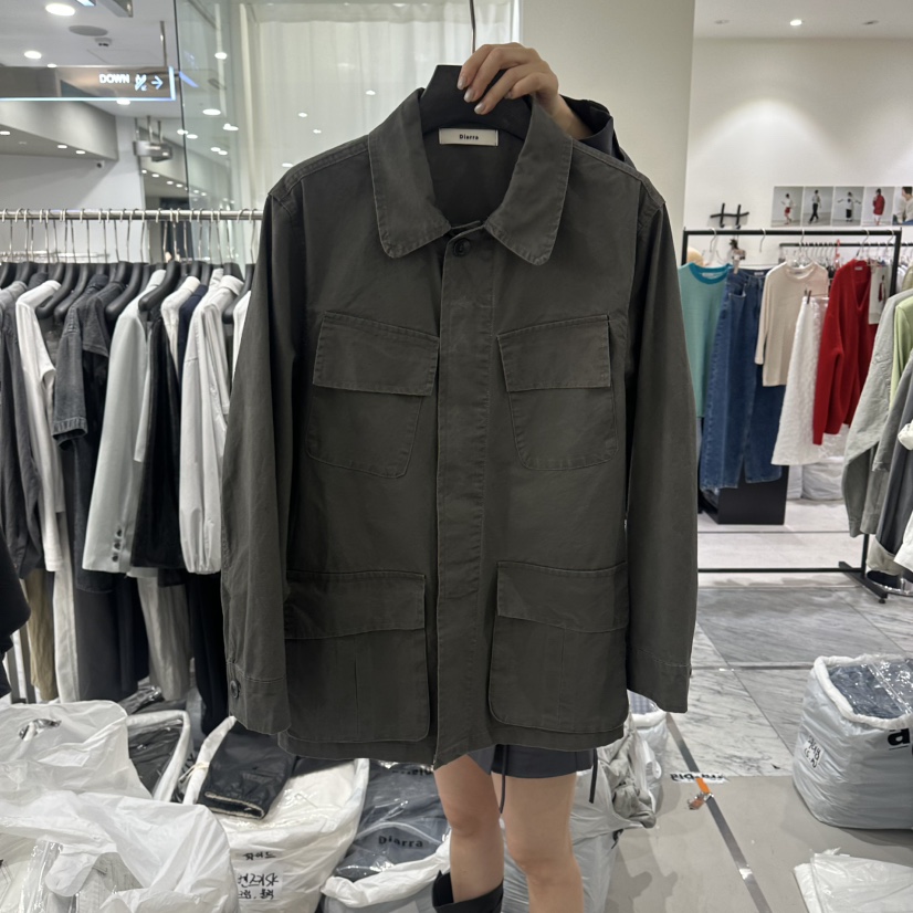 DIARRA韓國東大門直郵女士新款熱賣時尚休閑26春夏職業夾克DIARRA夾克圖色1