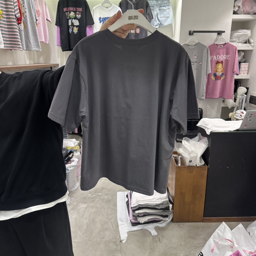 EVE韓國東大門代購女裝新款推薦休閑熱賣職業時尚26春夏T恤EVET恤