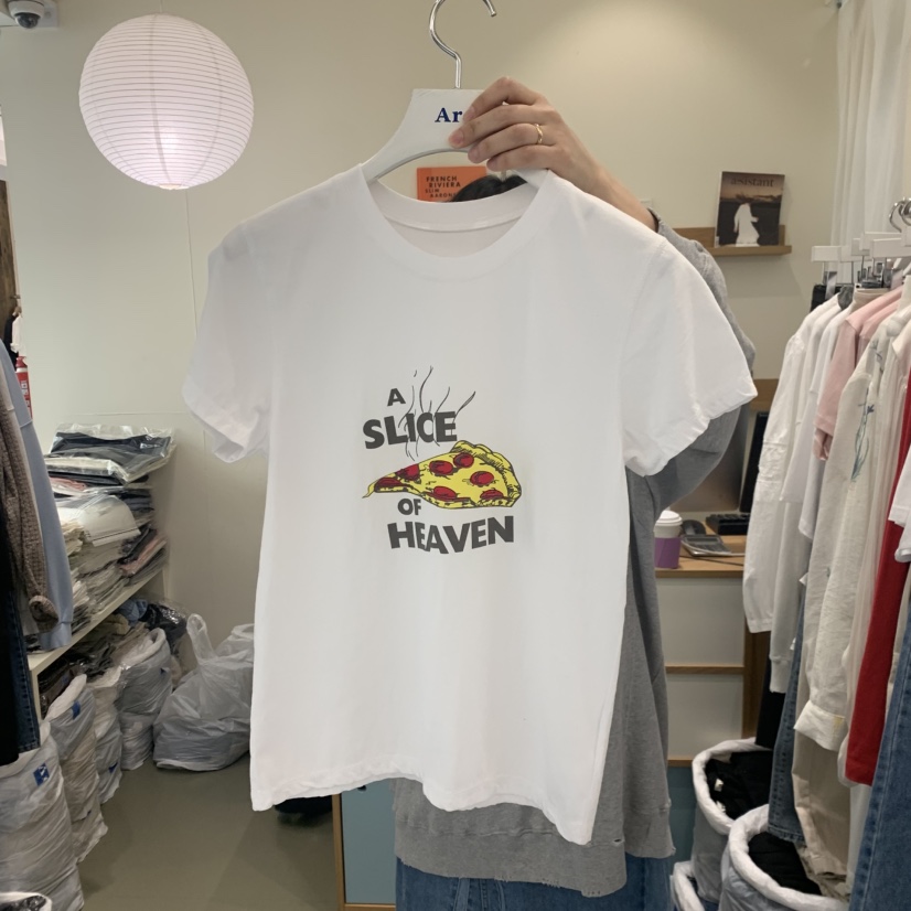 ARE韓國代購女士新款休閑推薦職業26春夏人氣熱賣時尚T恤ARE YOU/ARET恤圖色1