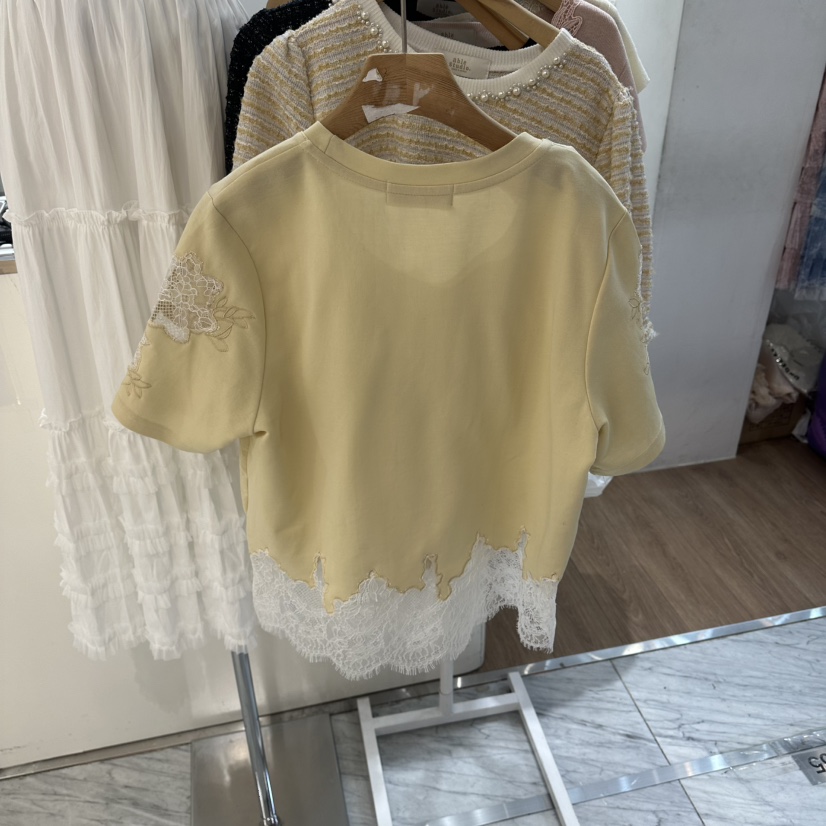 ABLESTUDIO韓國直郵實拍女士新品26春夏時尚人氣休閑職業T恤ABLESTUDIOT恤