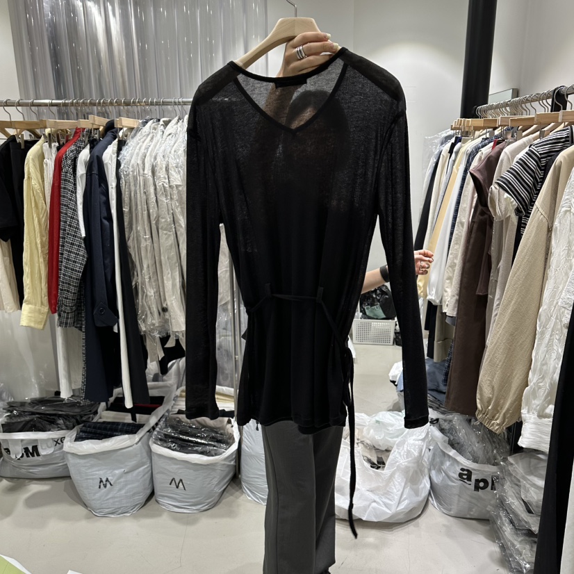 GREEK韓國直郵實拍女裝新款時尚推薦職業休閑人氣長袖T恤GREEK長袖T恤