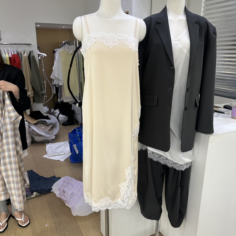 TED韓國東大門直郵女士新品熱賣休閑26春夏職業推薦連衣裙TED連衣裙