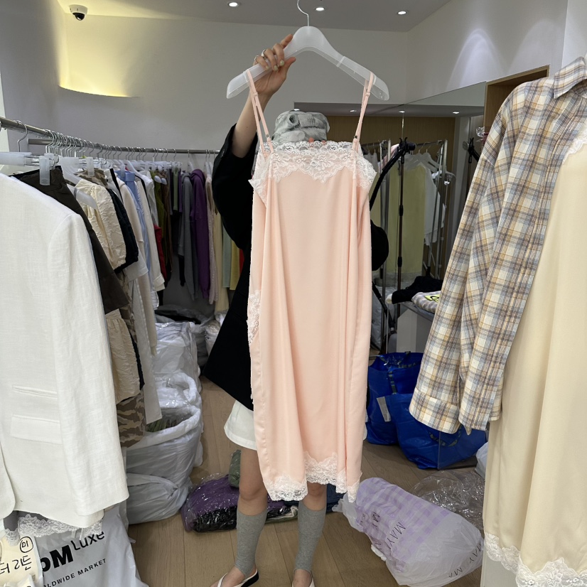 TED韓國東大門直郵女士新品熱賣休閑26春夏職業推薦連衣裙TED連衣裙