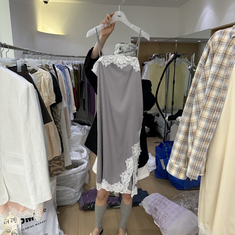 TED韓國東大門直郵女士新品熱賣休閑26春夏職業推薦連衣裙TED連衣裙圖色3