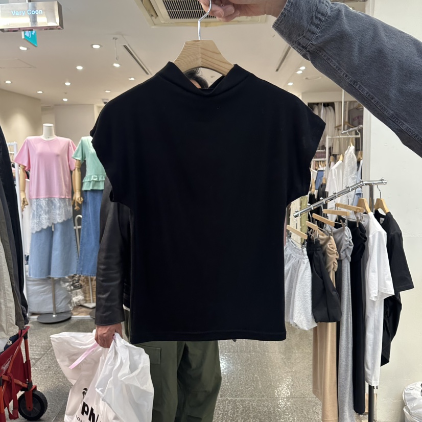 CELINA韓國直郵女裝新款時尚休閑人氣26春夏推薦熱賣職業T恤CELI_NAT恤圖色4